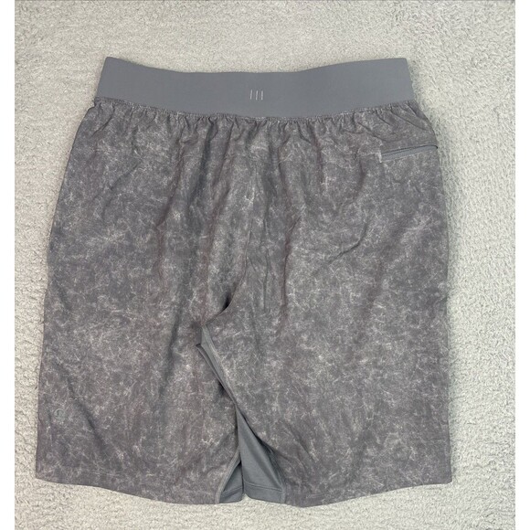 Lululemon T.H.E. Shorts Mens M Linerless 9" Running Gravel Dust Asphalt Gray - Picture 2 of 8